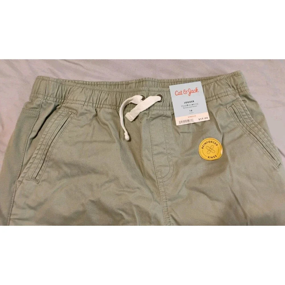 Cat & Jack Jogger Size 18 Stretch Boys